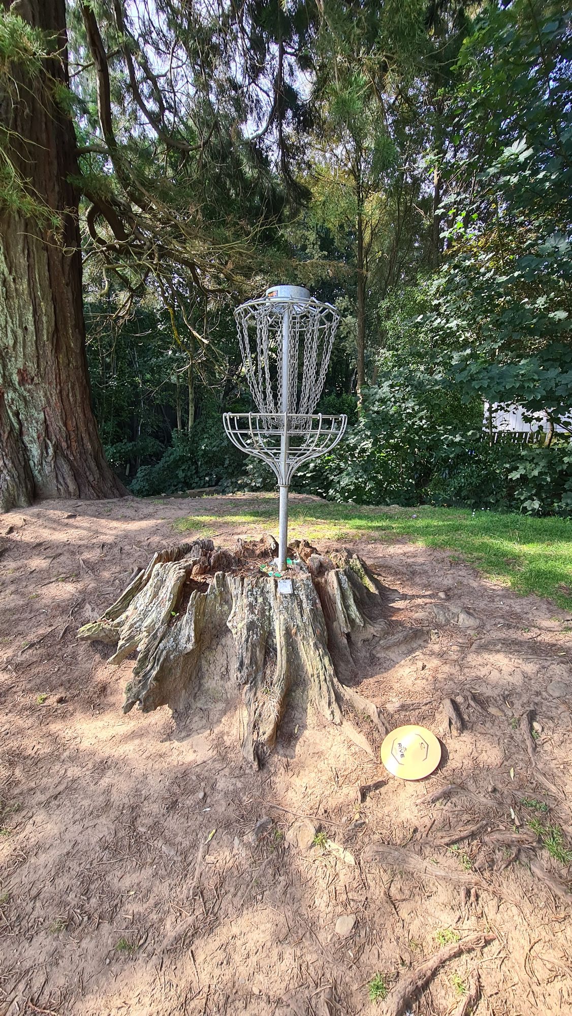 Parked for Eagle Hole#9