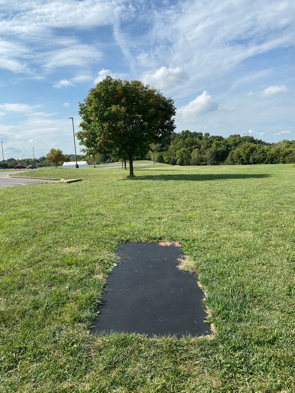Hole 3 tee