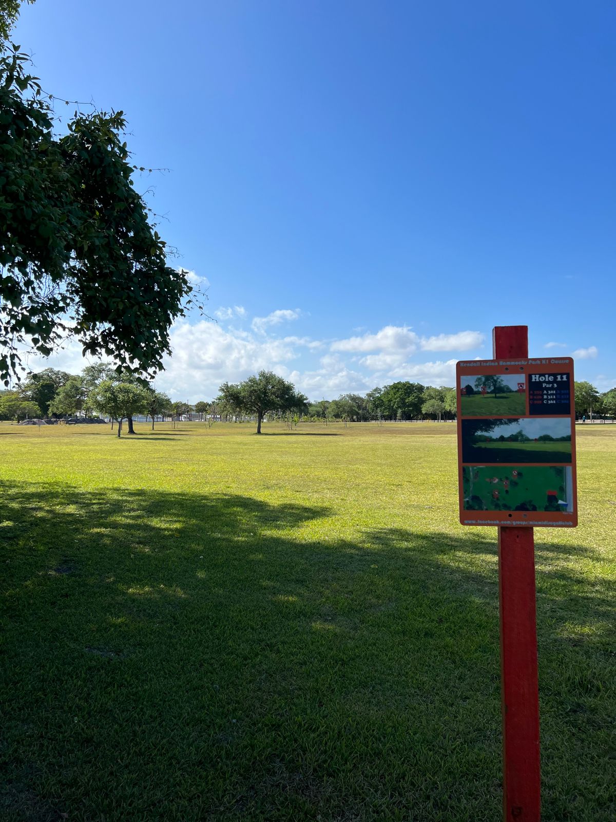 Hole 11  straight shot no real obstacles