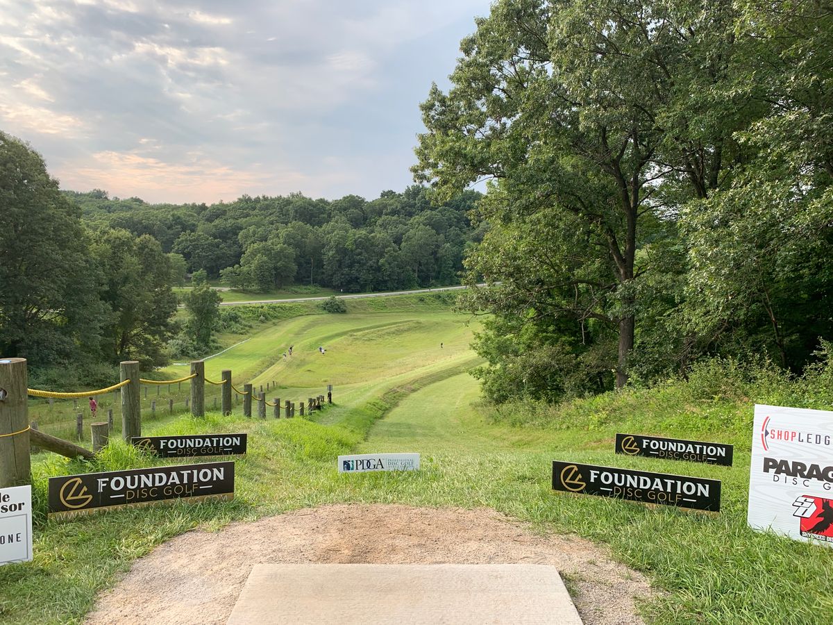 Hole 1 from teepad