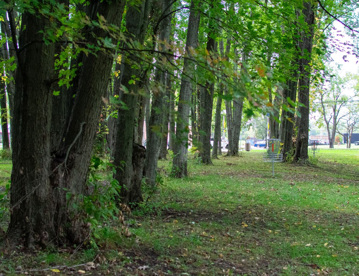 #6.  Short par 3; stay right of the trees.