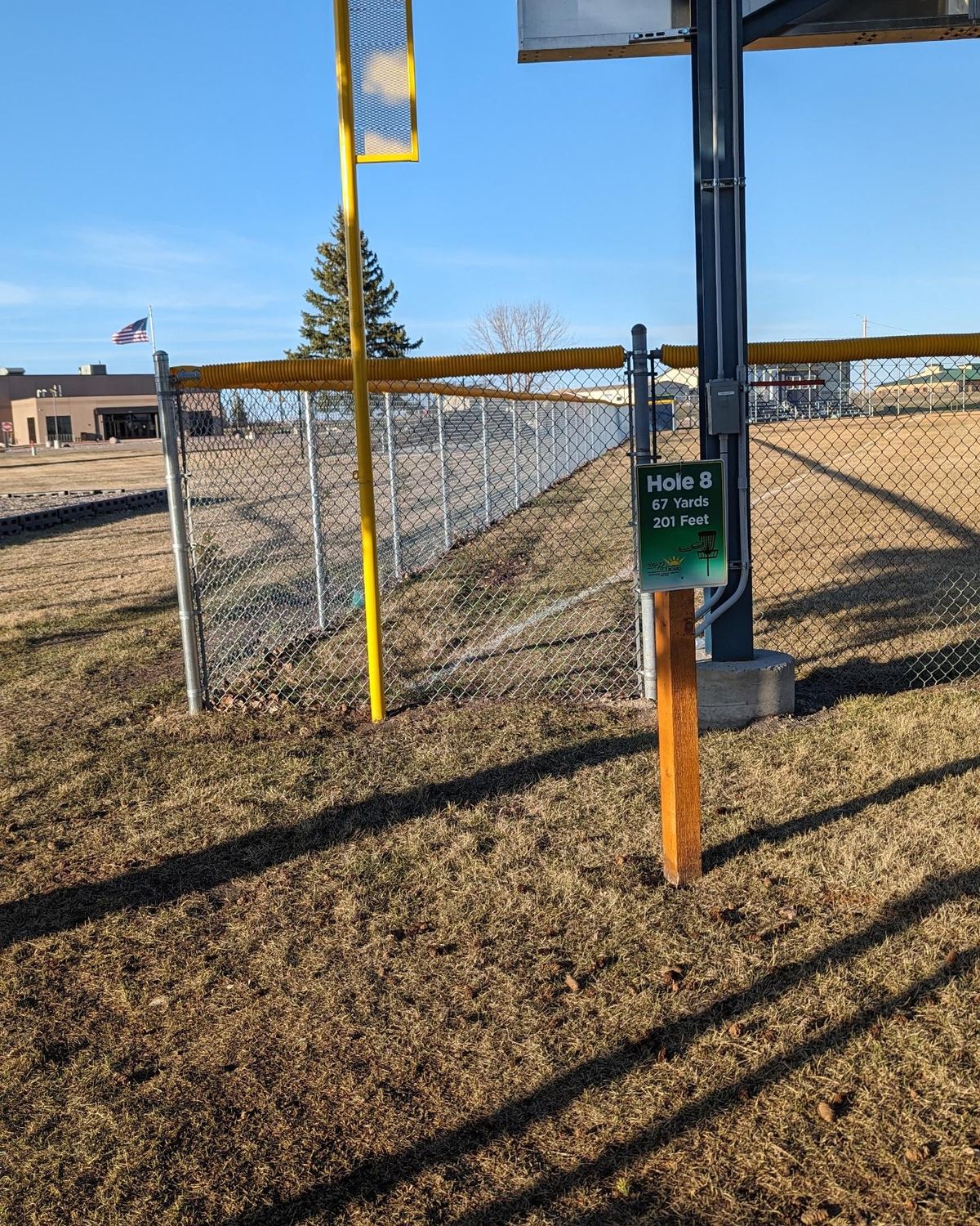 Why is hole 8 here?