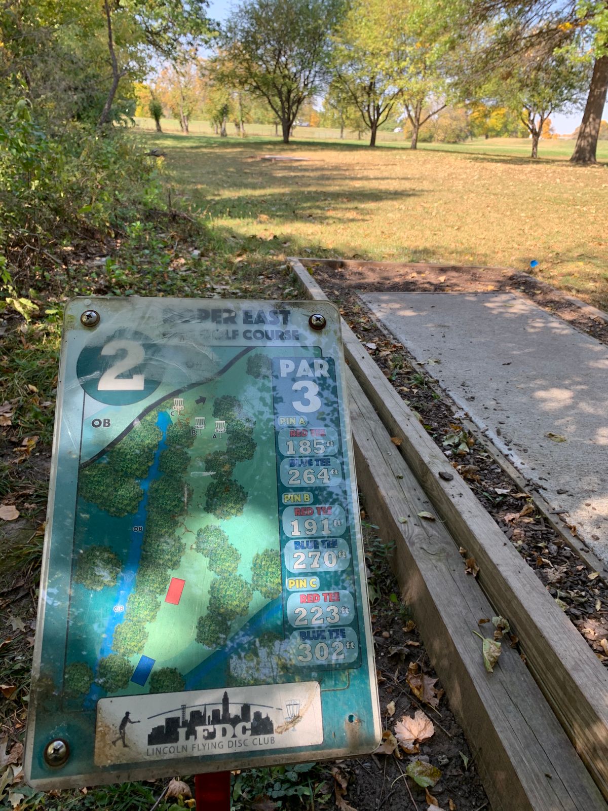 Hole 2 Blue