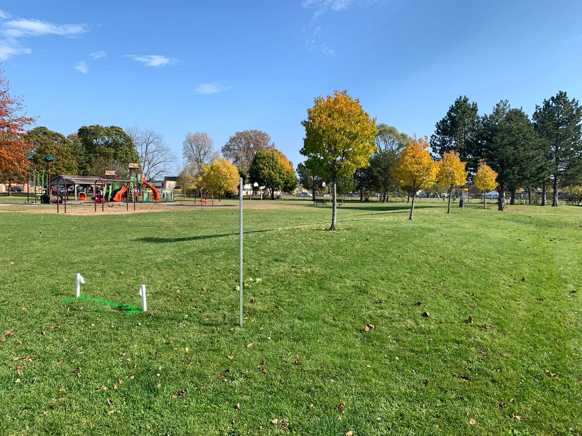 Hole 3 at the Beaudoin Aceplace.