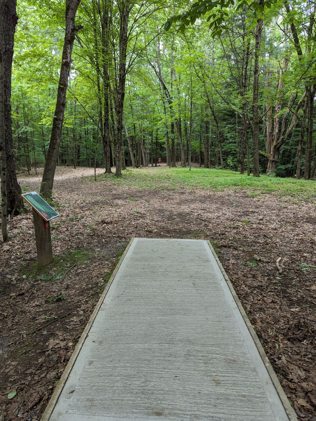 #7 Red tee pad