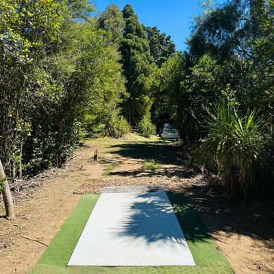 New Disc Shop NZ custom teepads for nearly all the tees in the Blue Layout