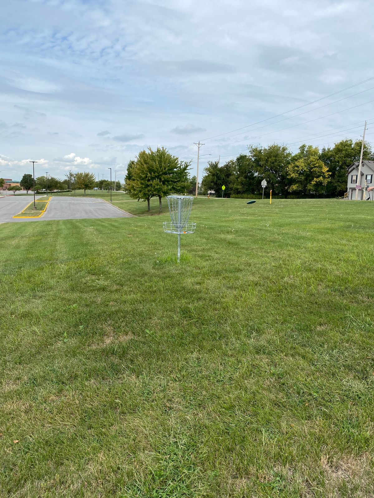 Hole 17 basket