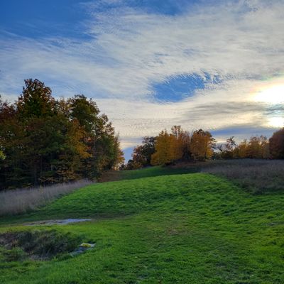 Hole 2 from the tee.