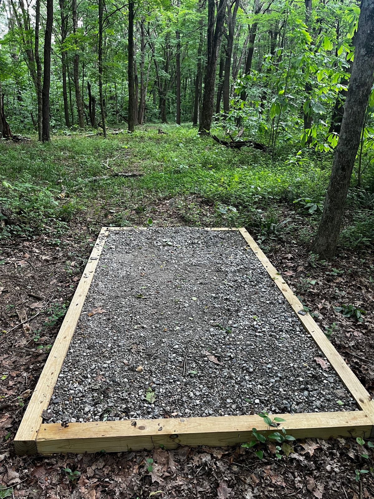 Hole 14 from tee pad