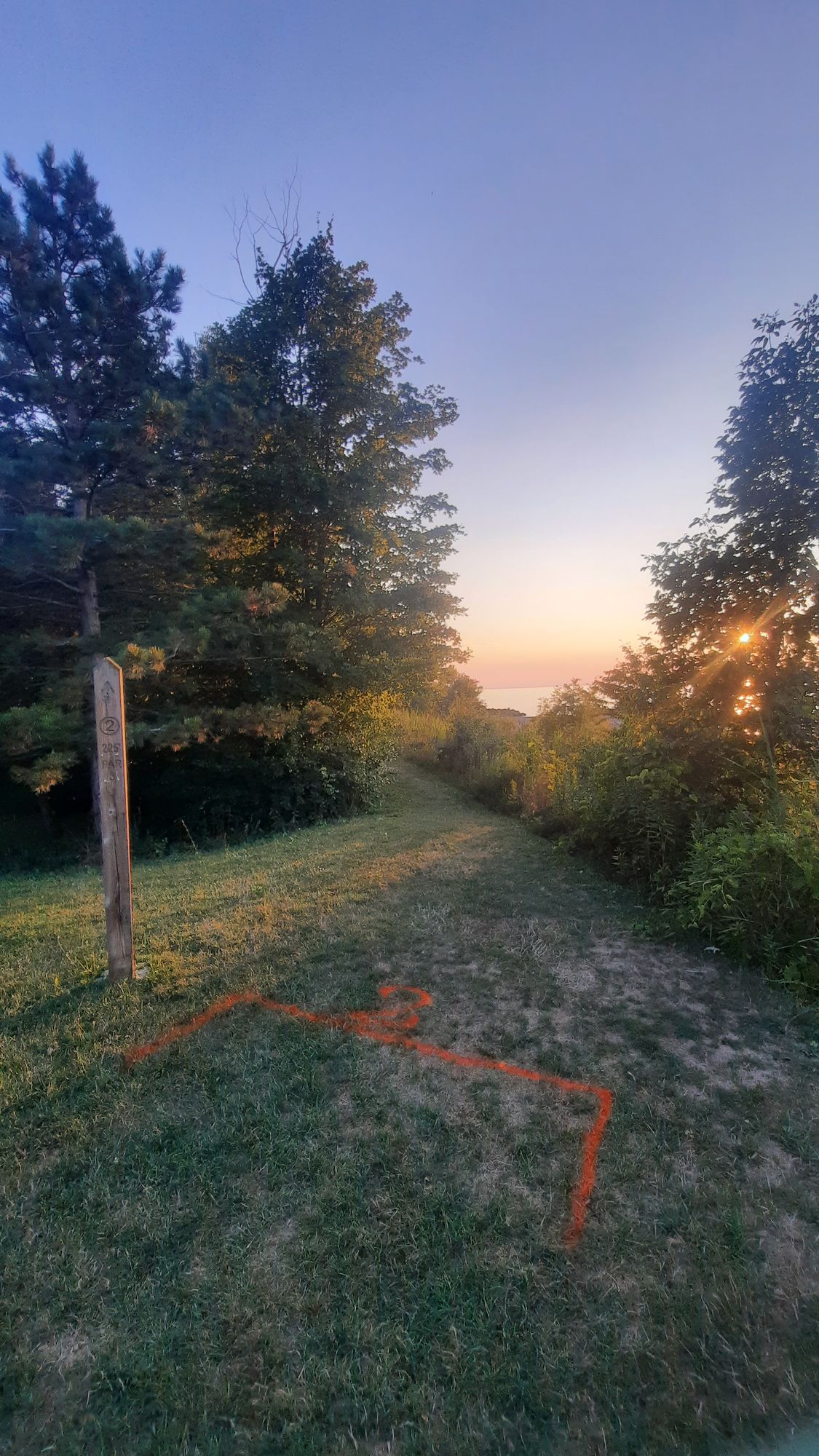 Hole #2 Beach route