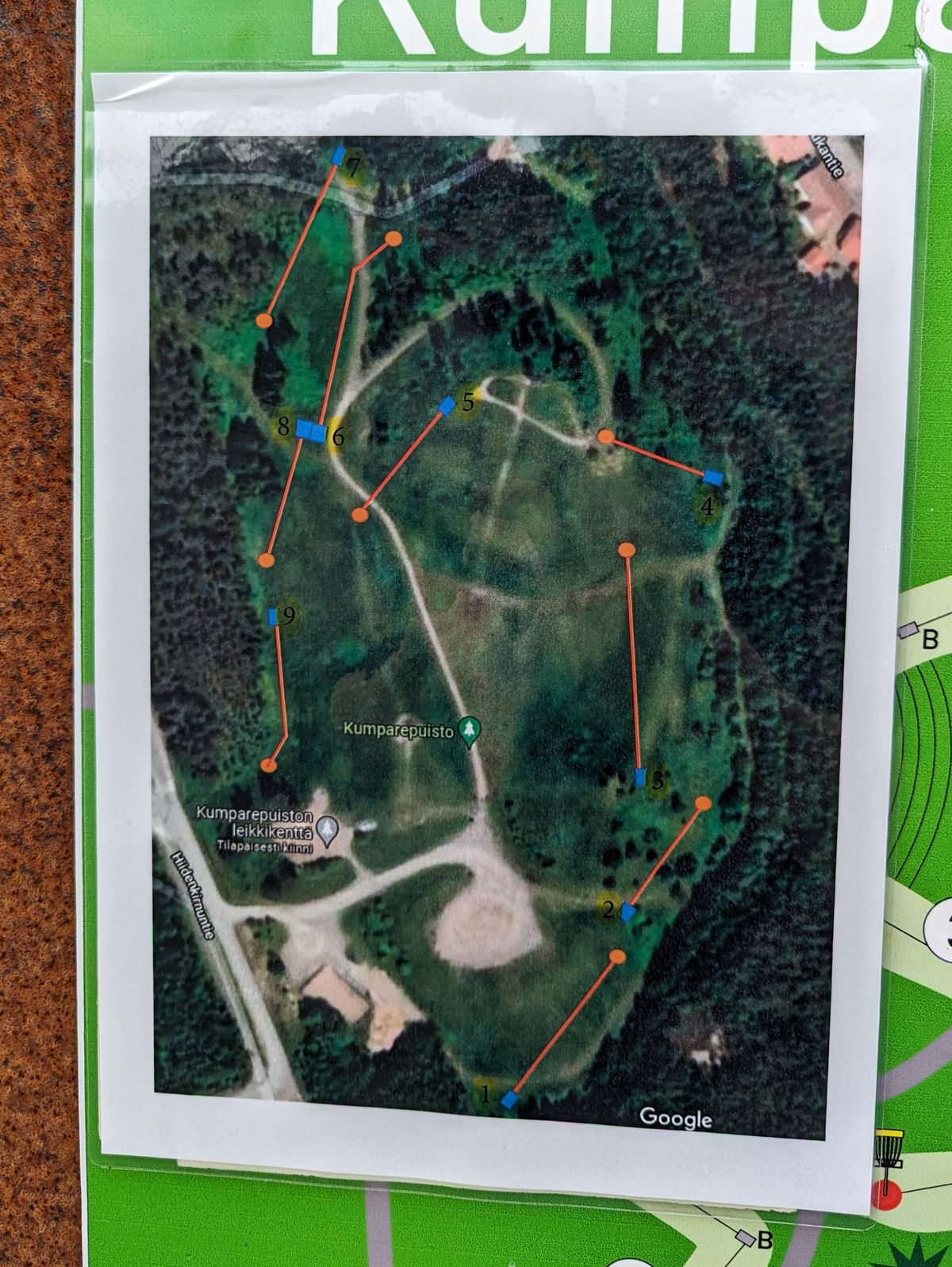 Map of the new layout