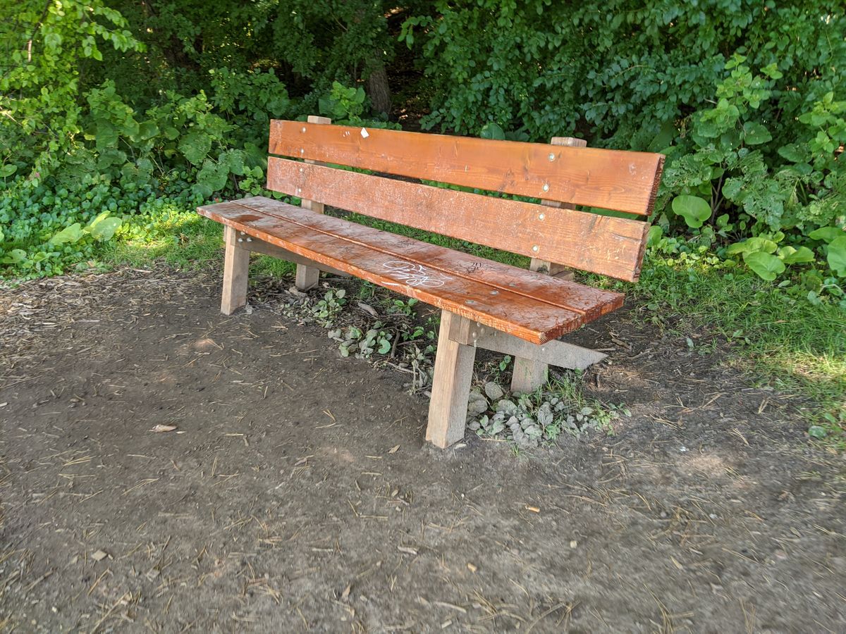 Are plenty of benches to sit on if you need a break.