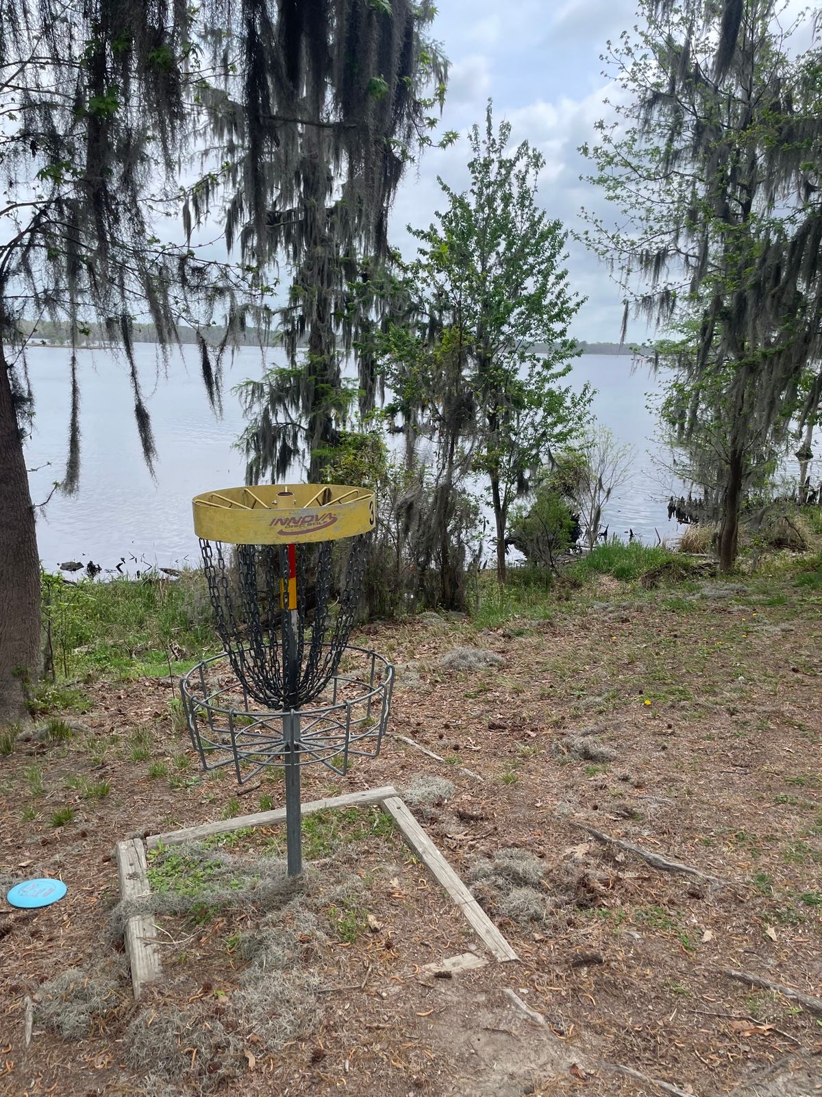 Really a beautiful park with unique shots lots of up and down hills. Buoys, water, Spanish moss.