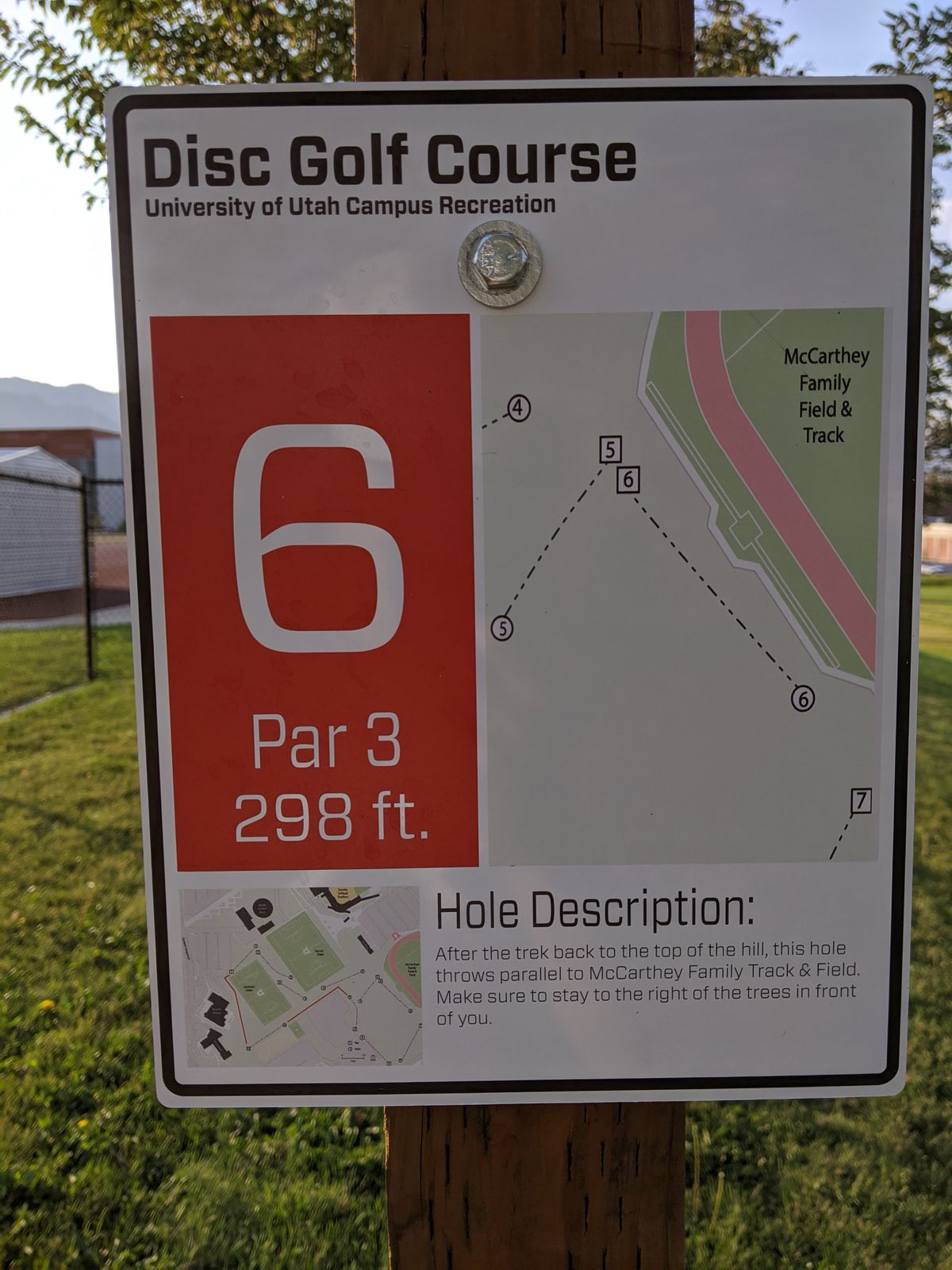 Hole 6.