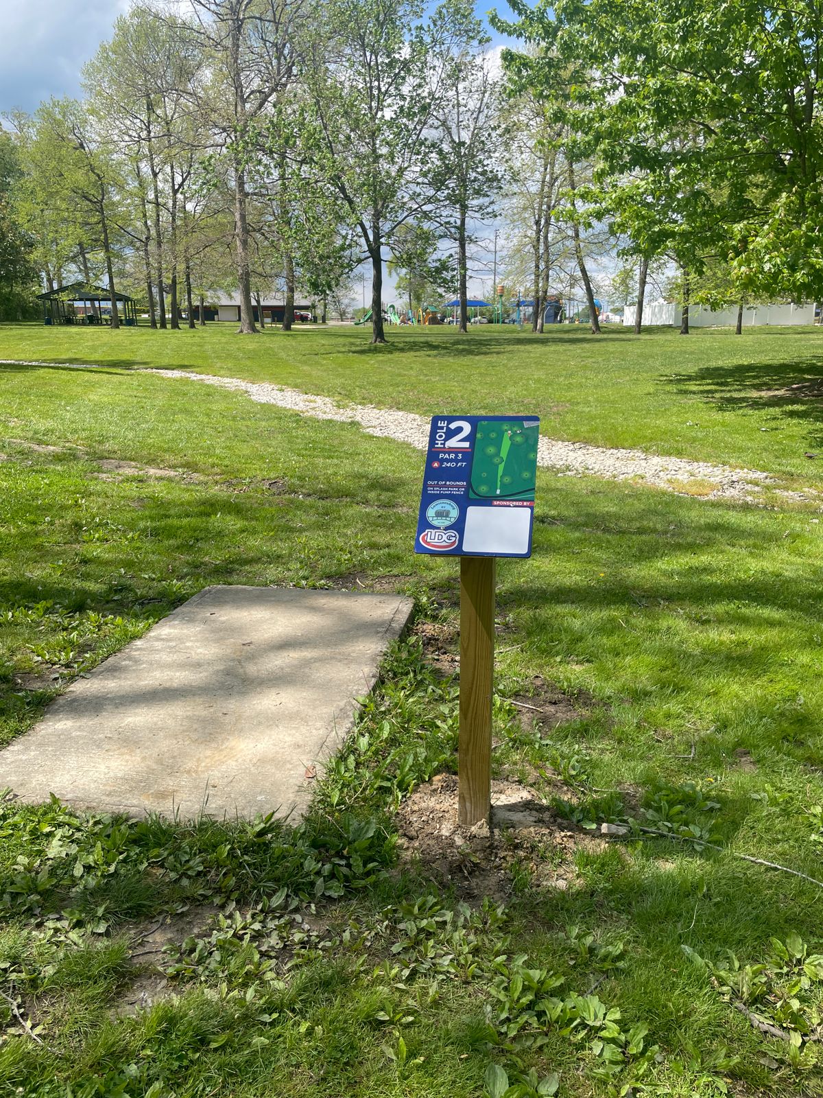 New tee signs!