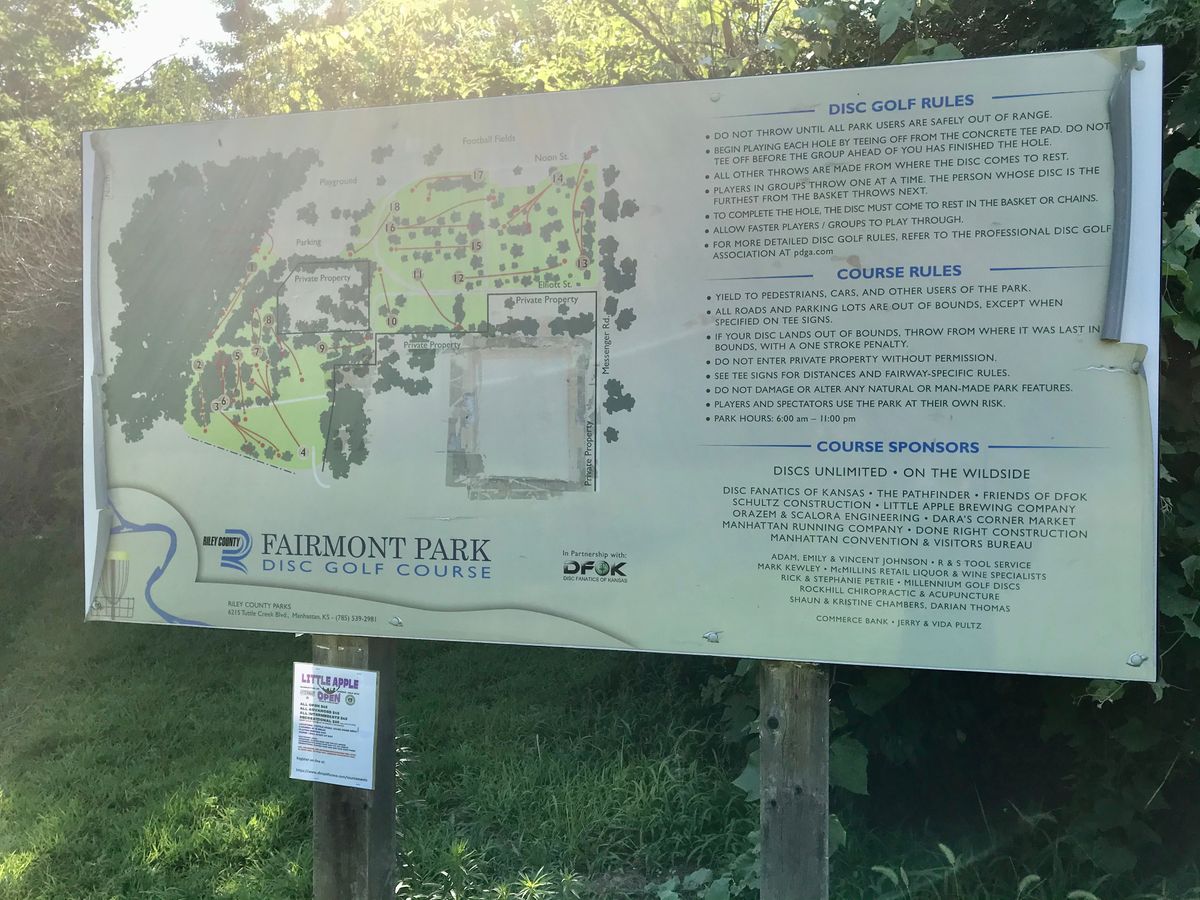 Course Map Near Hole 1