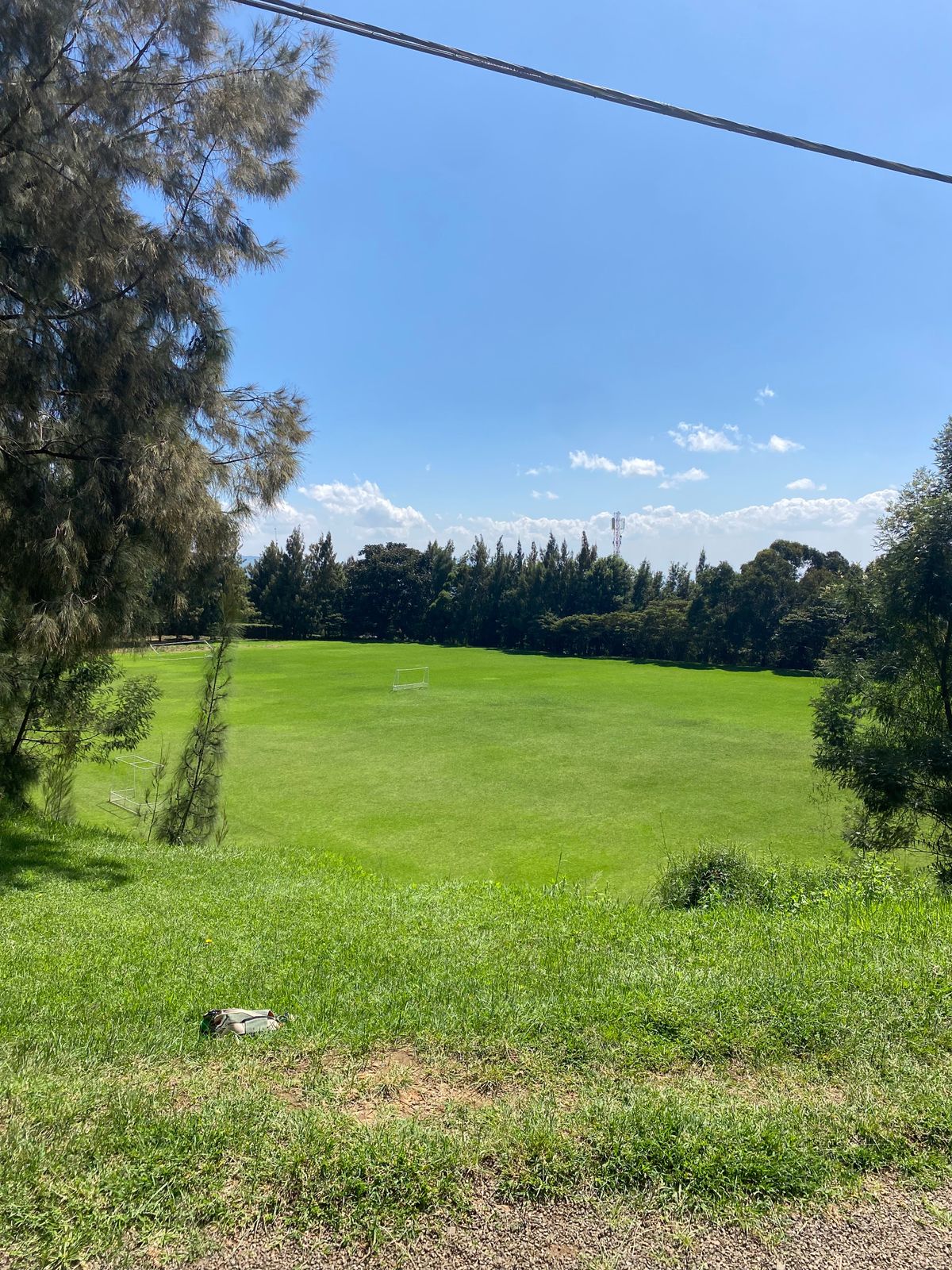Tee off of hole 16
