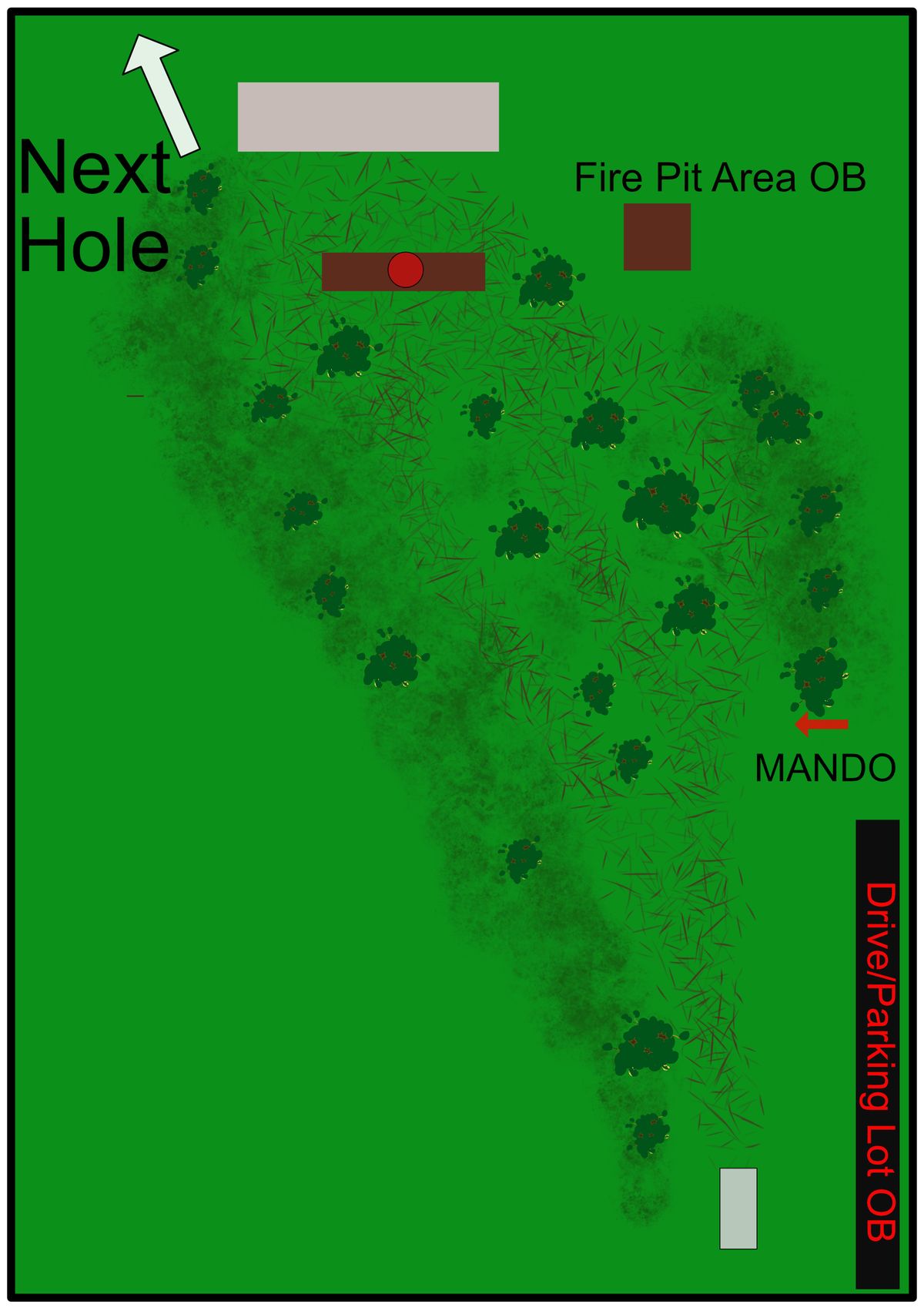 Hole 17 Map