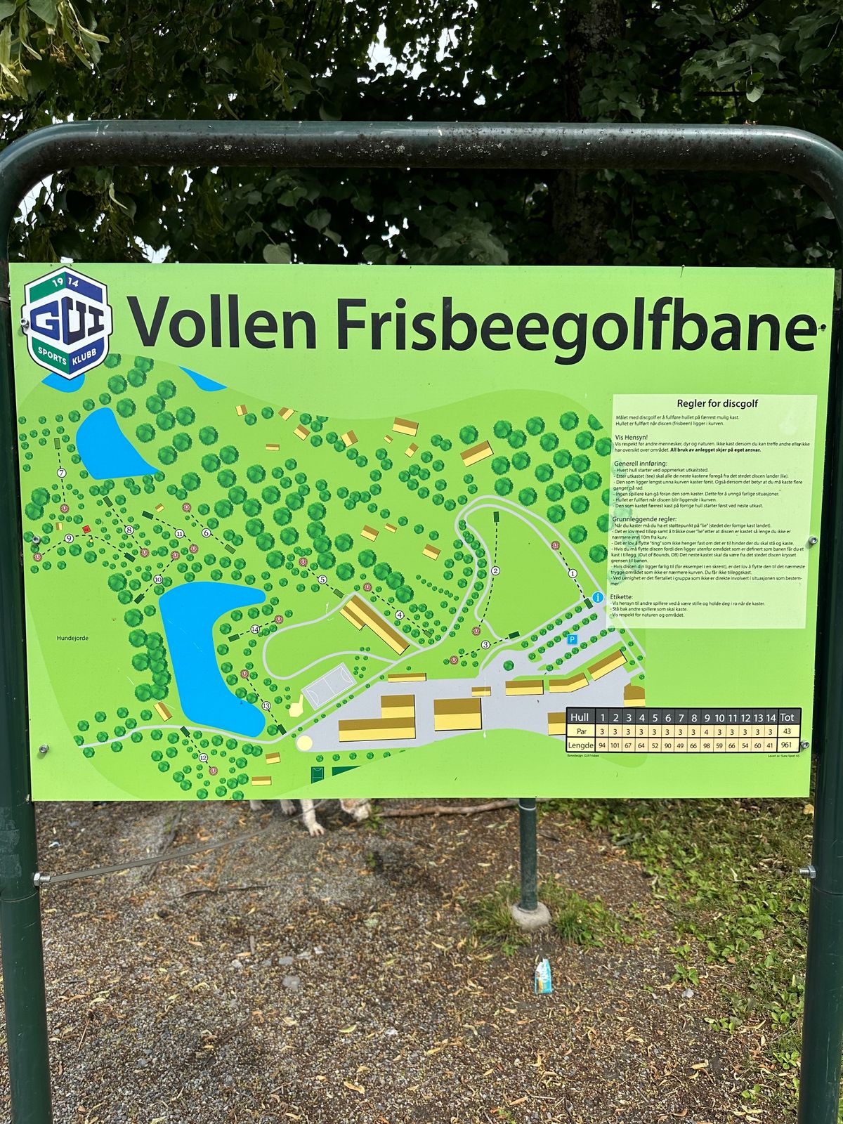 Oppdatert banekart etter omlegging