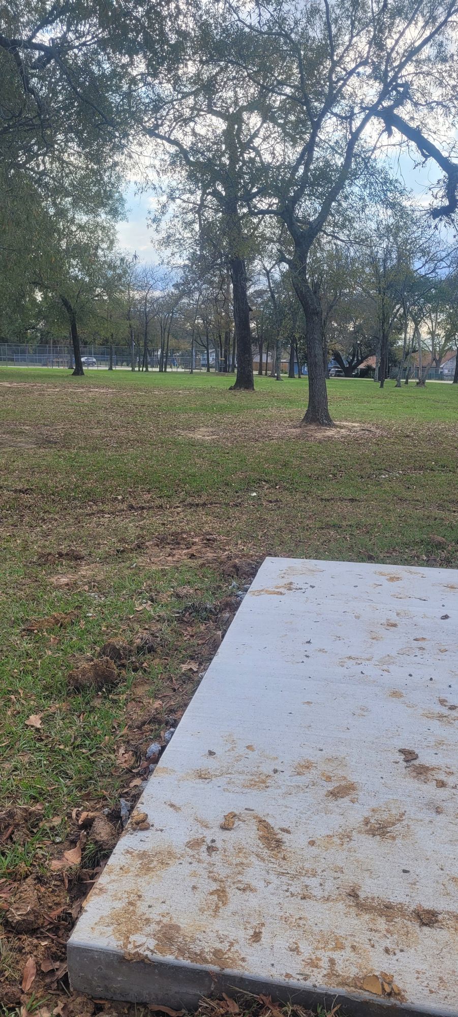 Hole 3's tee pad