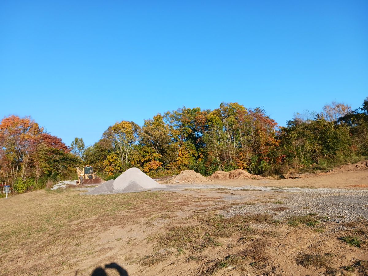 Still under construction site. Located after tee box 6.