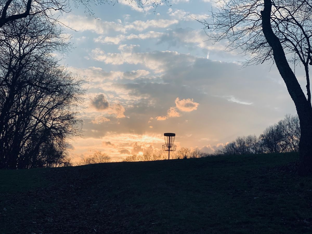 Hole 6 at sunset