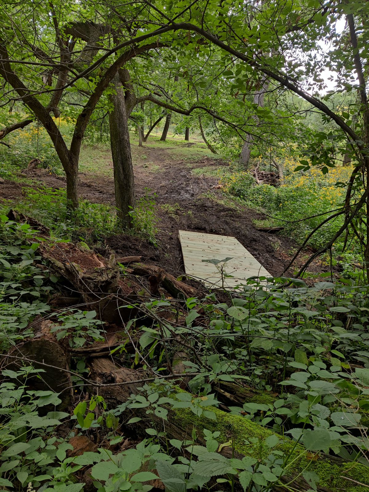 12 - some of these have temp wooden pads or the base to concrete?