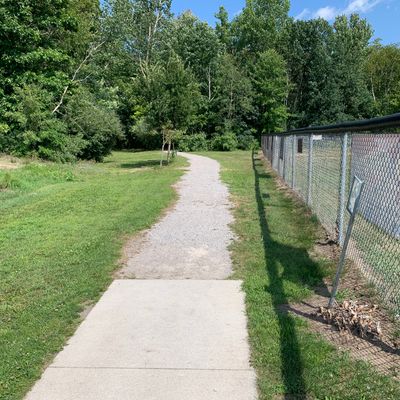 Hole 1 tee pad