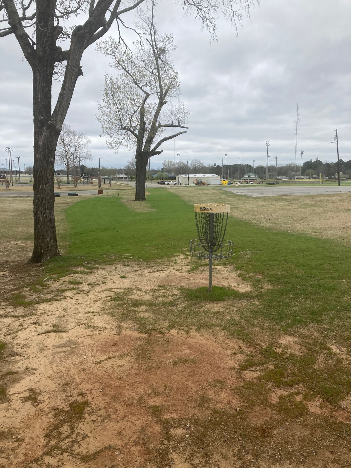 looking back at Hole #4