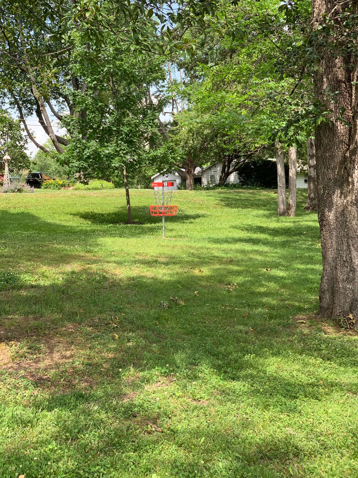 Hole 13 basket