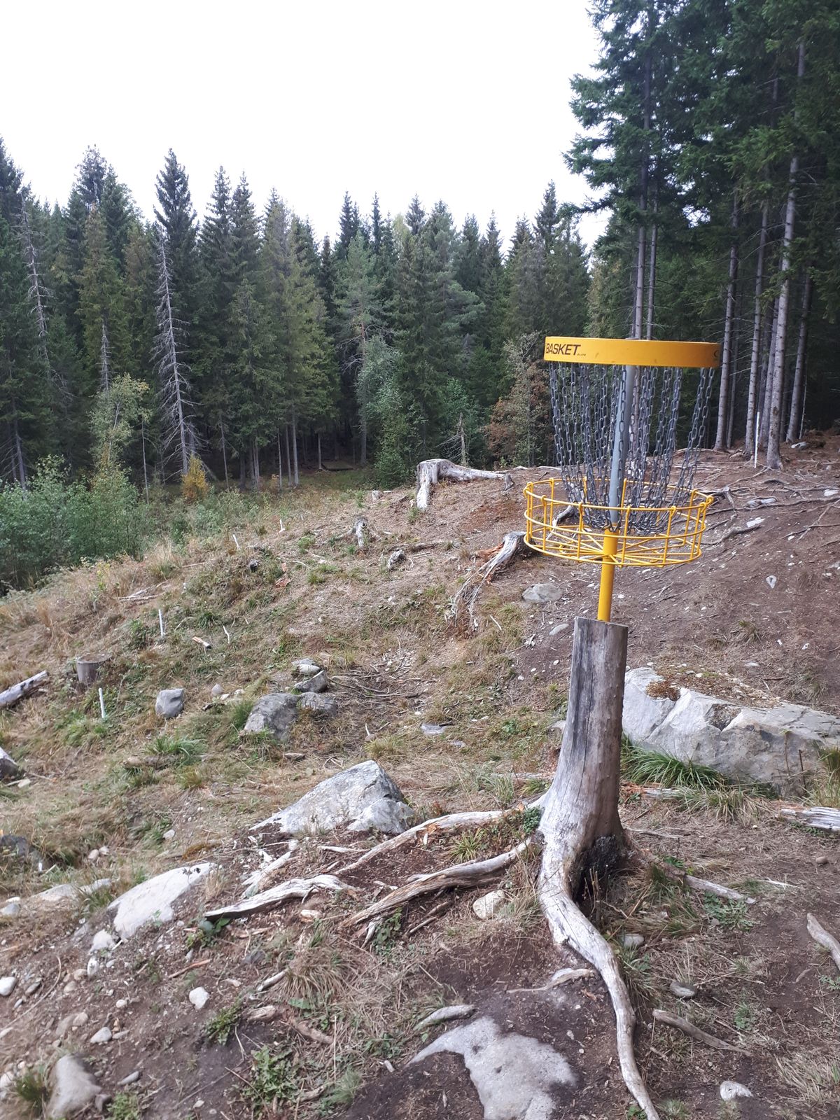 Uphill island shot on 4.