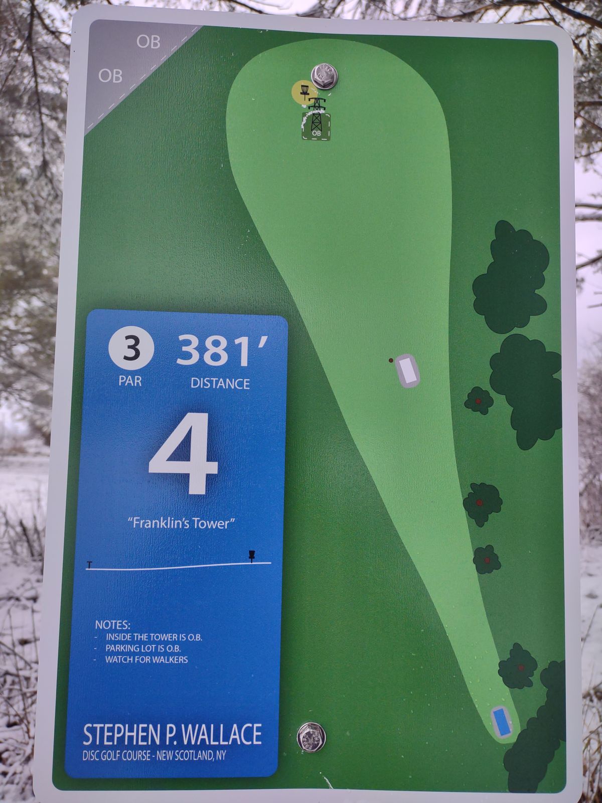 Hole 4 Blue 
