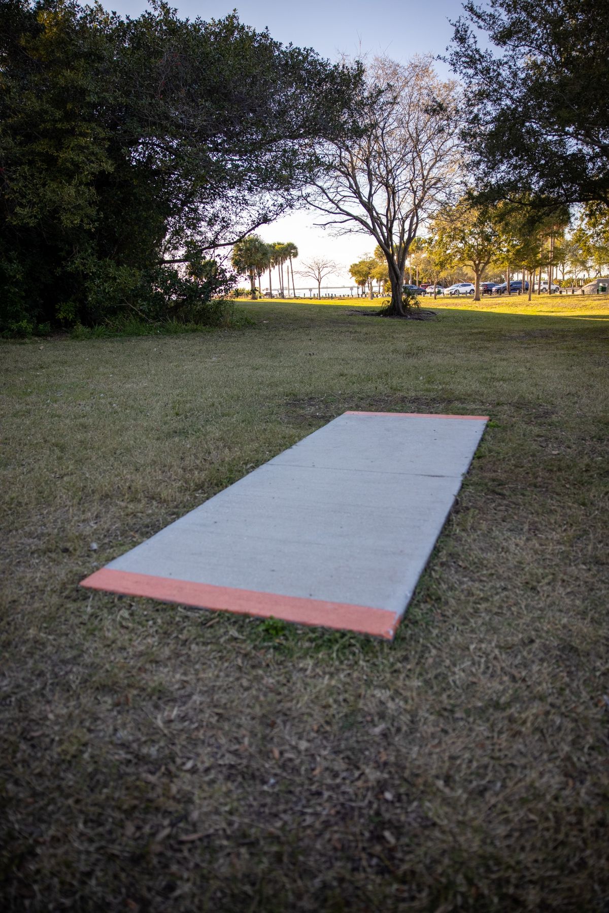 Hole 11 short pad.