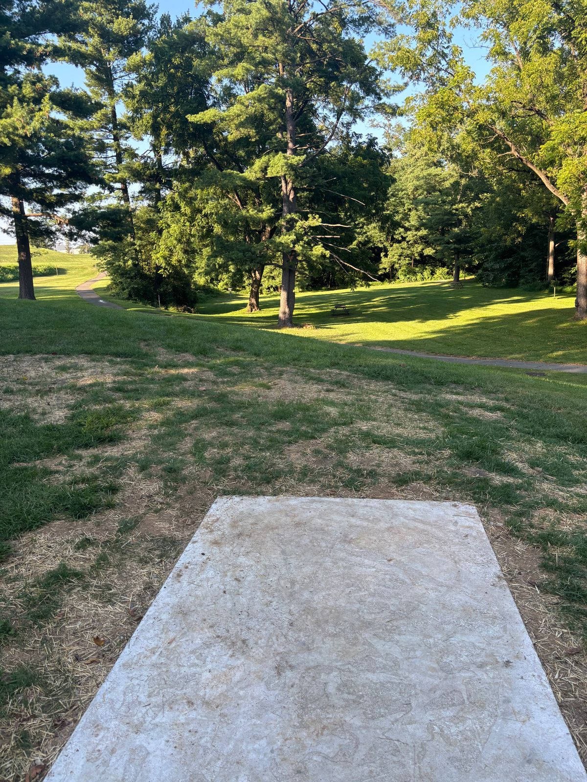 Tee #3 gives the same look as before but back about 10 feet