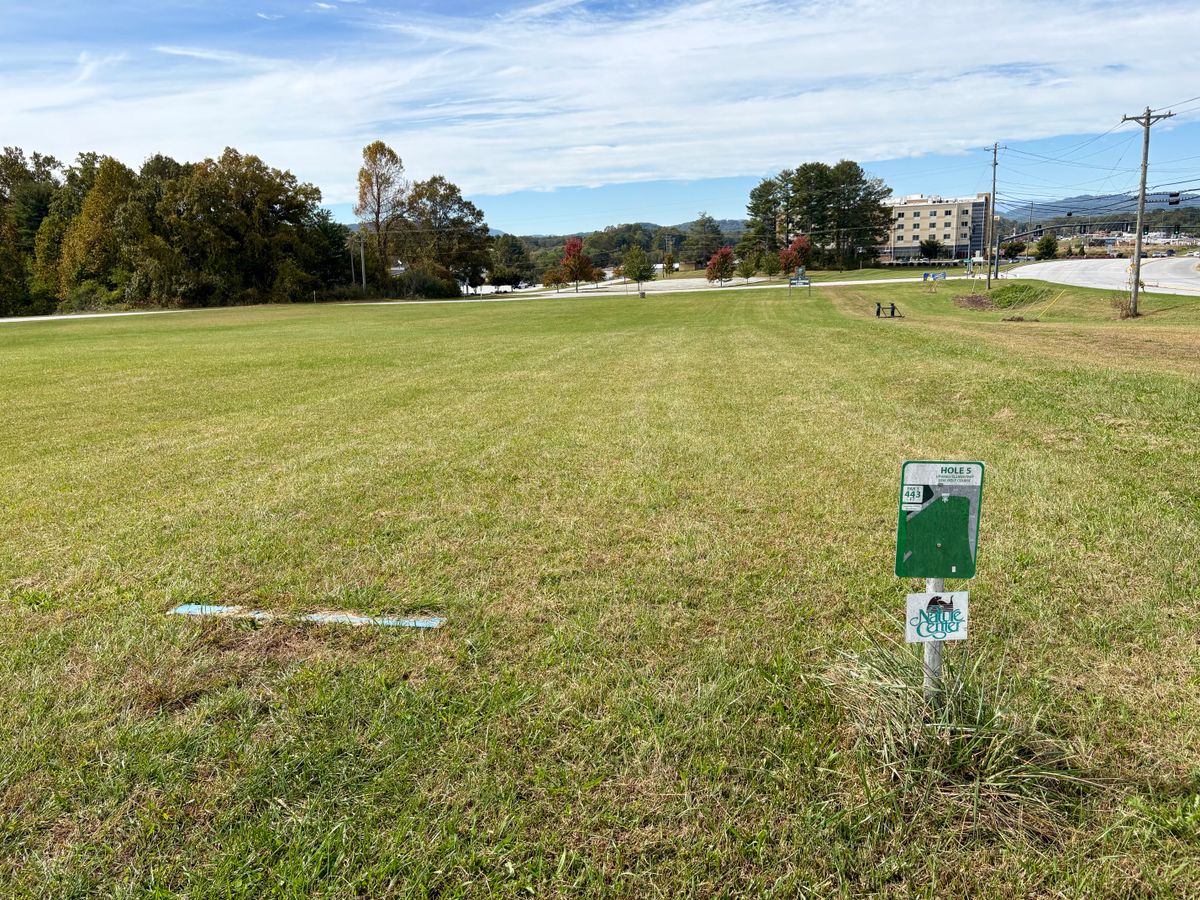 Hole 5 tee