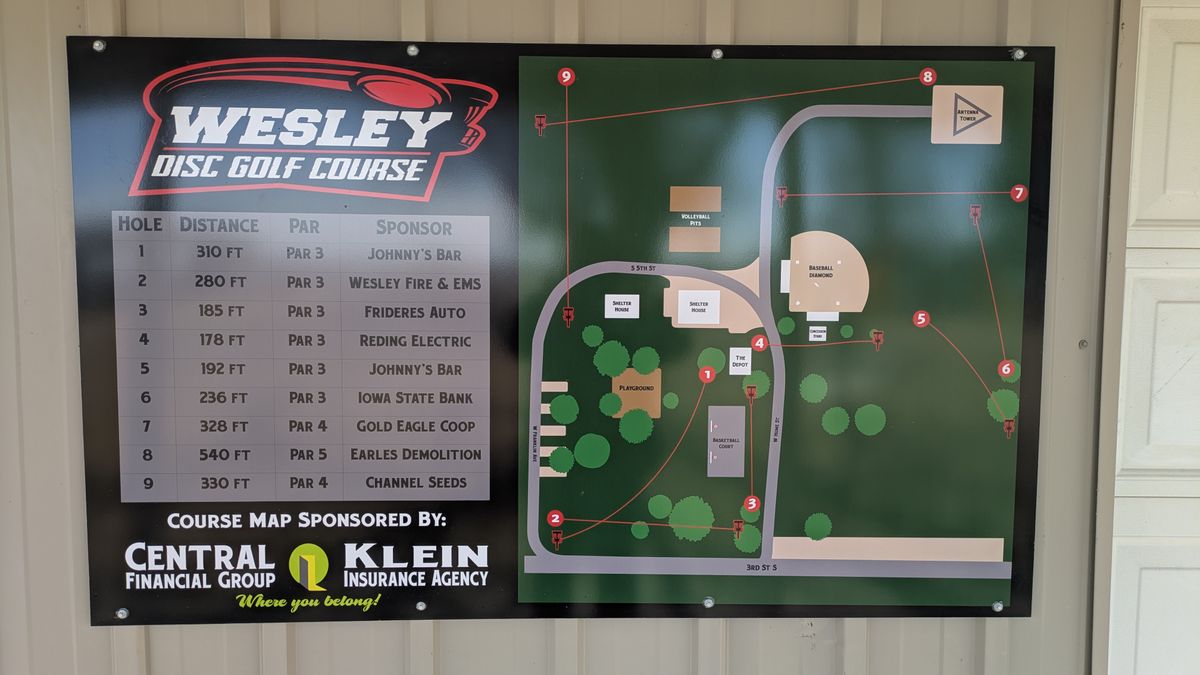 Wesley Disc Golf Course