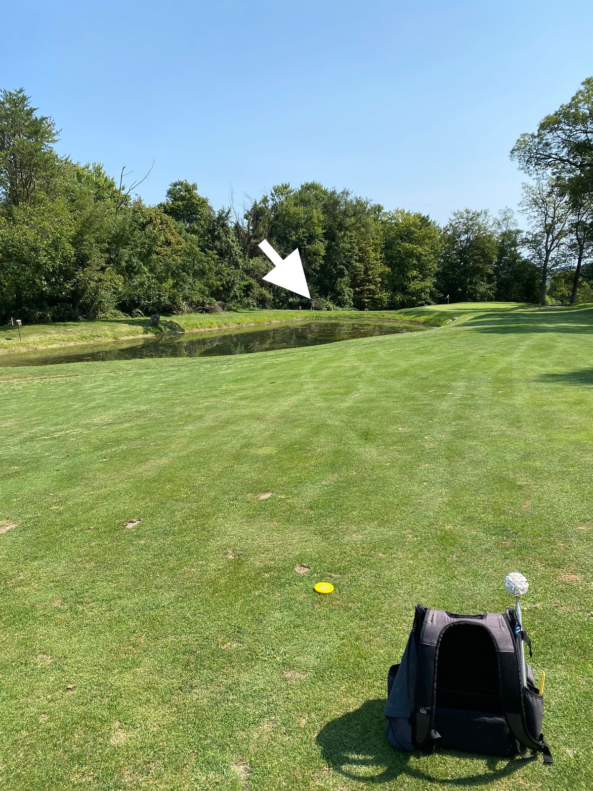 Pin on hole 8