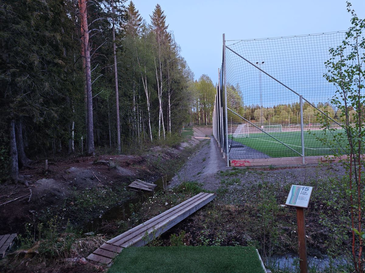 Hål 15 utkast