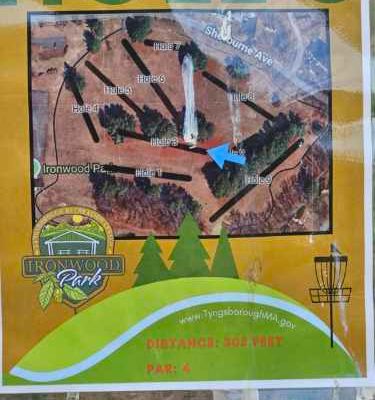 Hole 3 actual dist. 356'