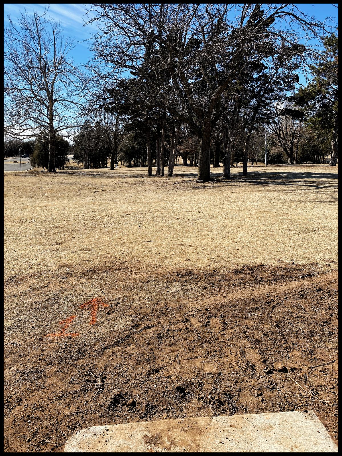 #1 Tee throwing west
