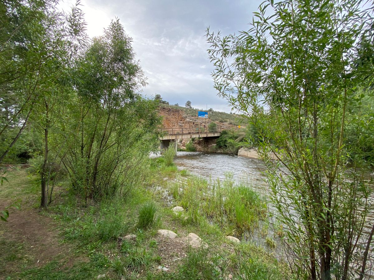 Entrance to our paradise