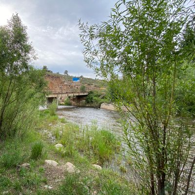 Entrance to our paradise