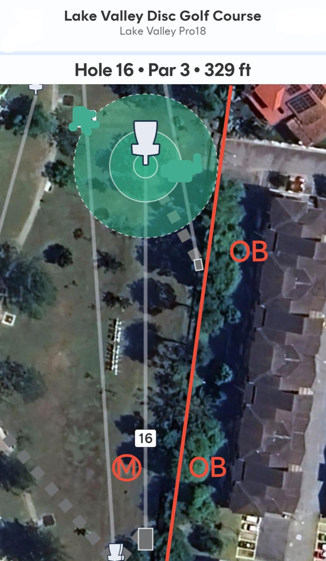 OB on ditch at right. Mando right 