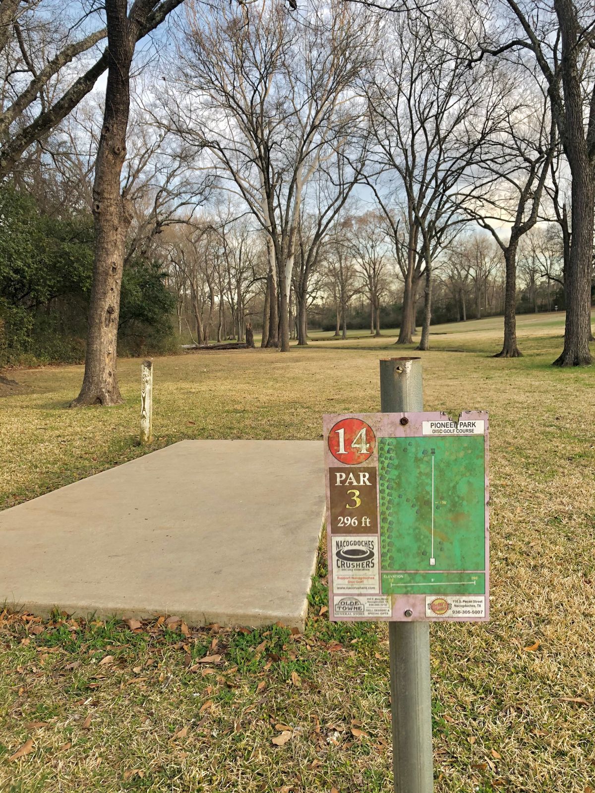 Hole 14 Par 3 296