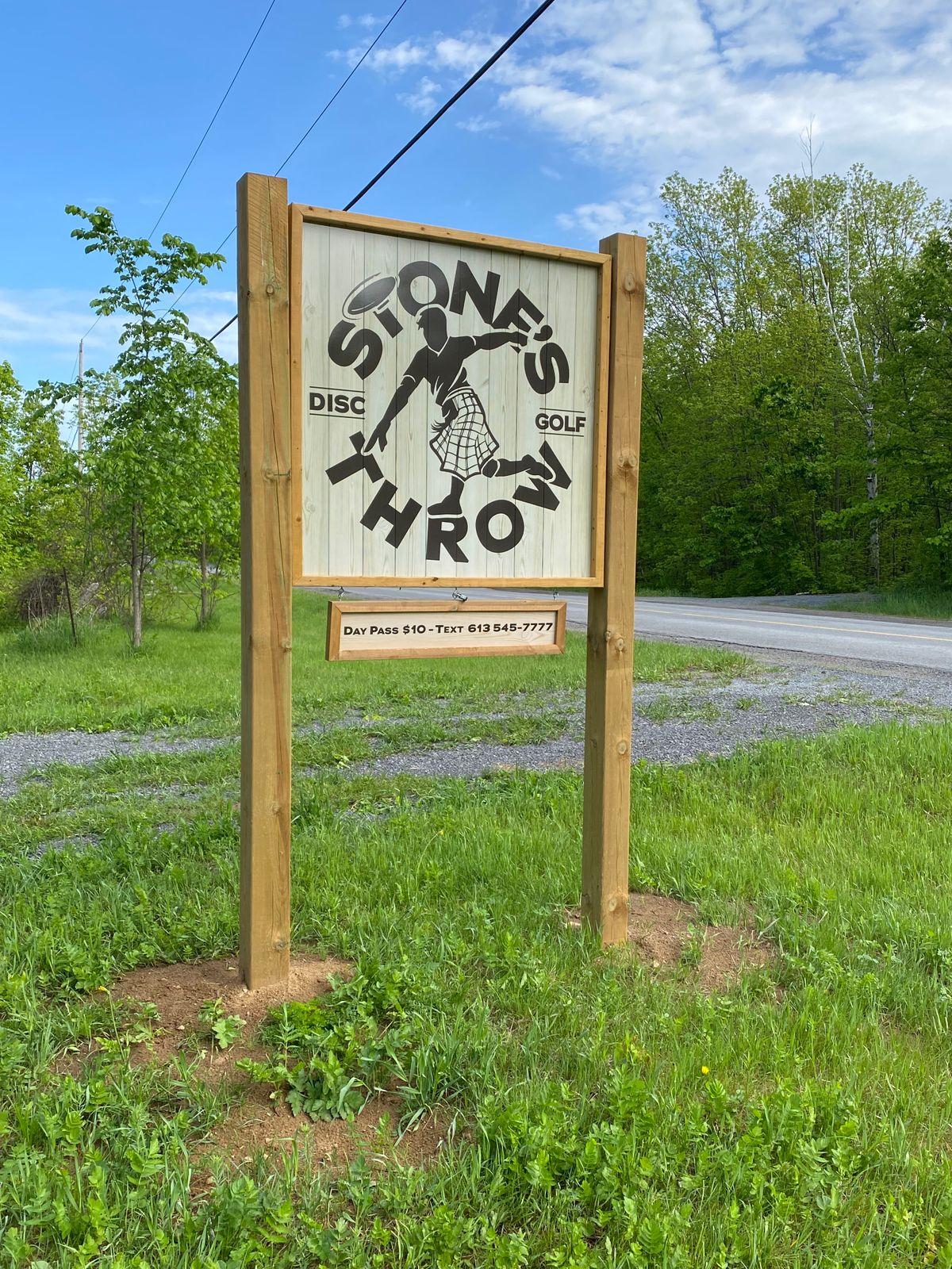 Stone’s Throw sign