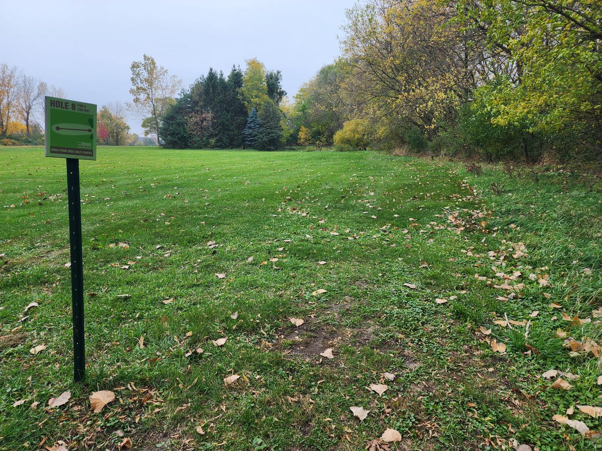 View from hole 8 tee.