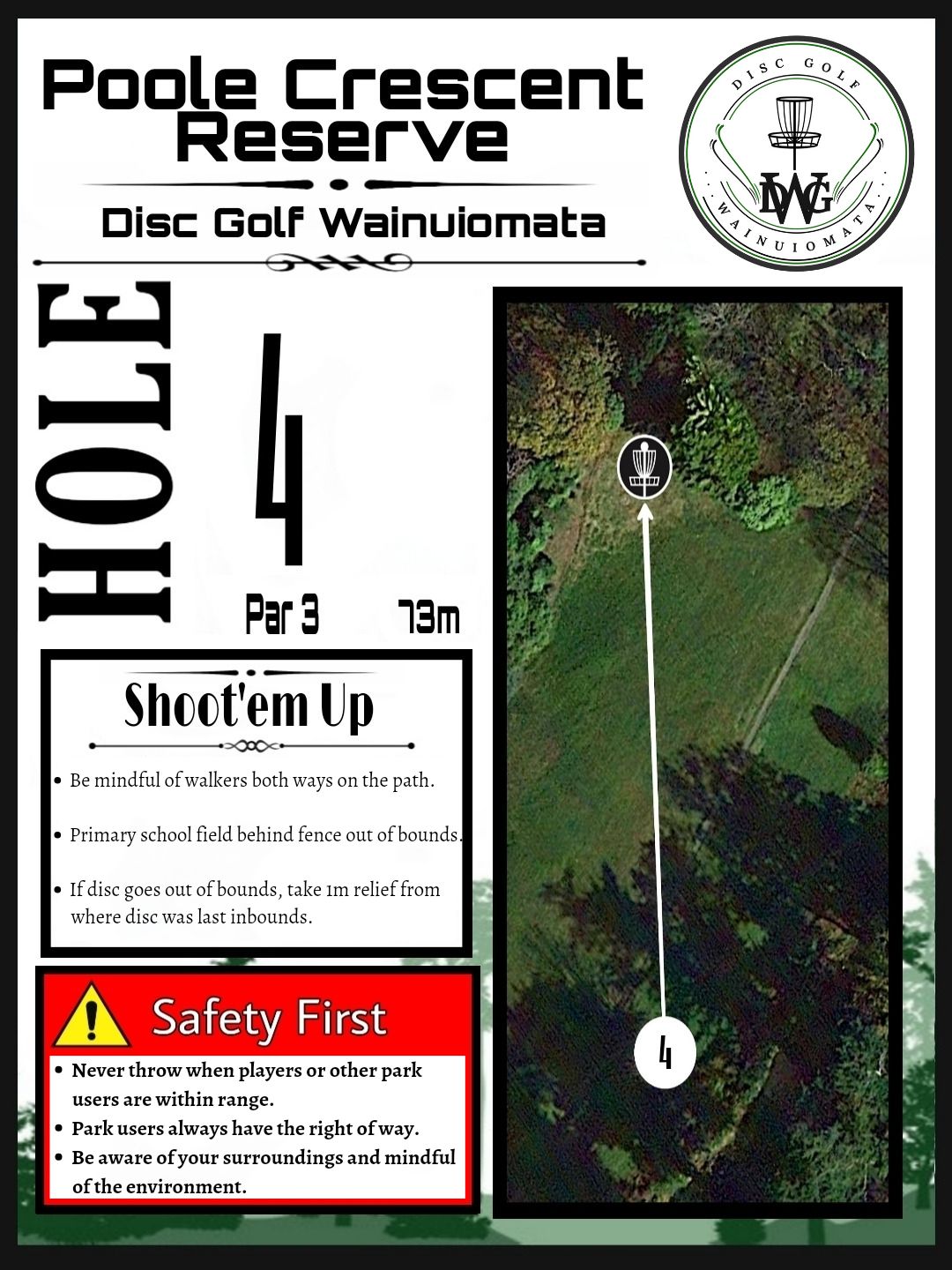 Hole 4 map