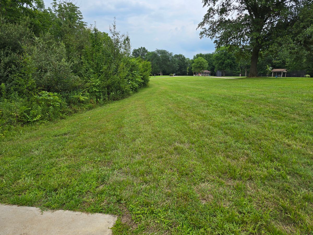 Hole 10 teehole 11 tee shot.