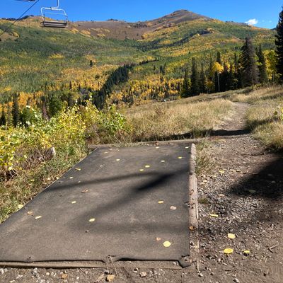 Hole 16 on a perfect fall day