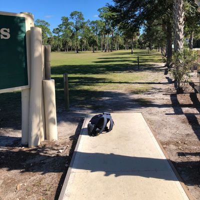 Hole 1 long tee